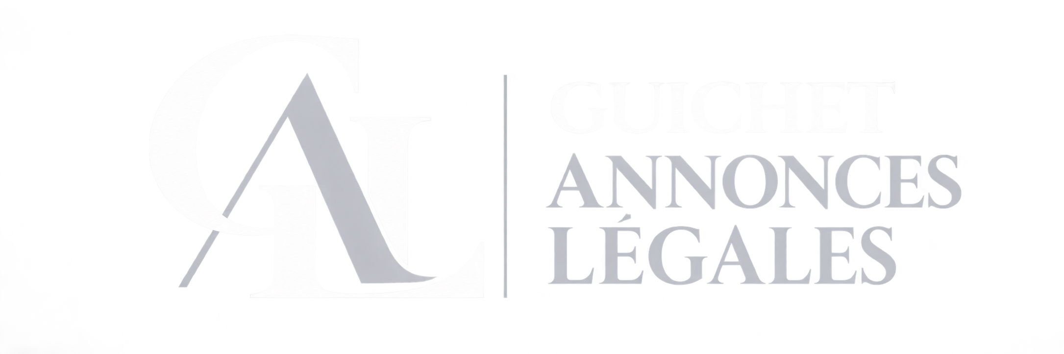 Guichet Annonces Légales – Logo GAL
